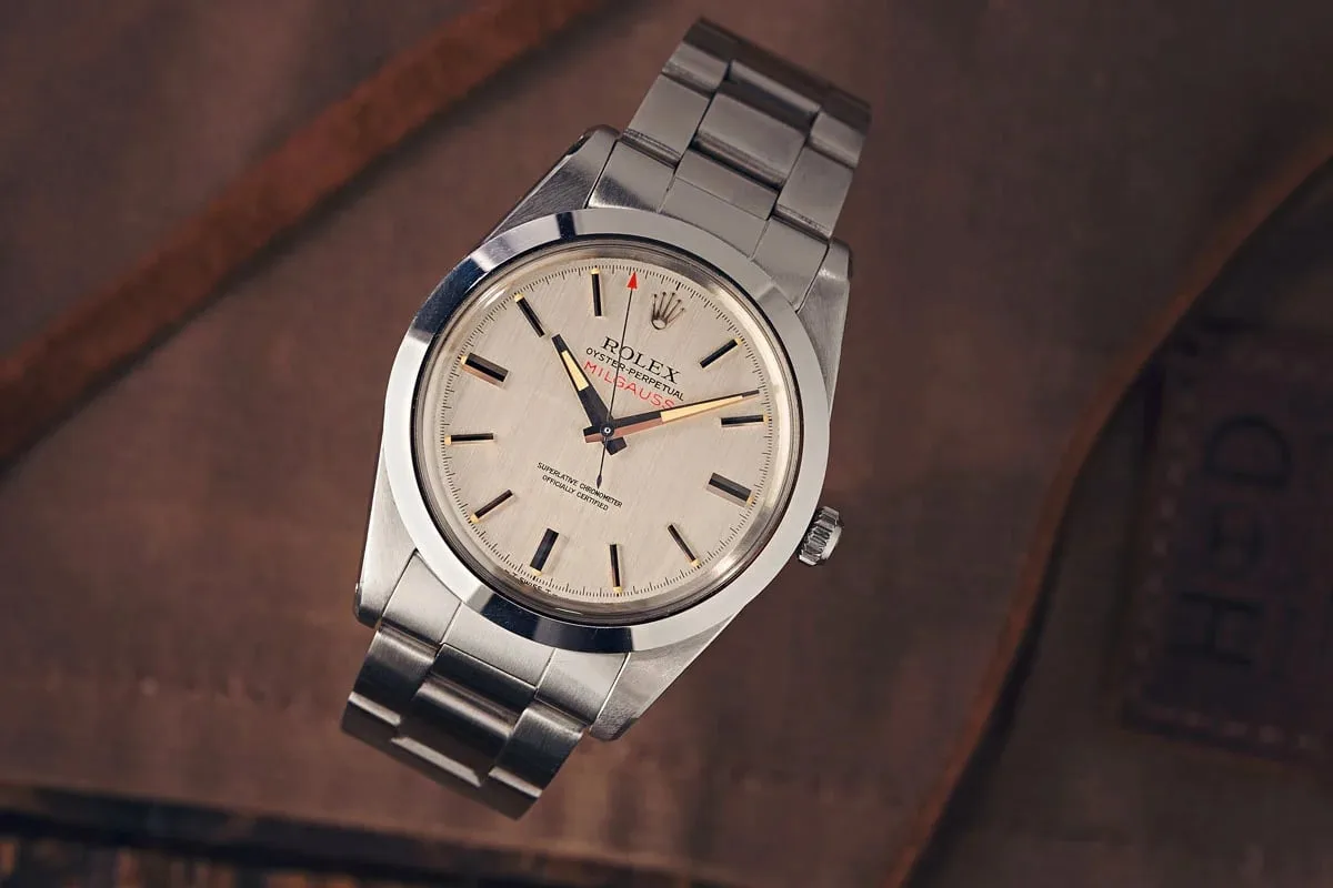 Rolex Turn-O-Graph ref. 116264 close-up of the red second hand