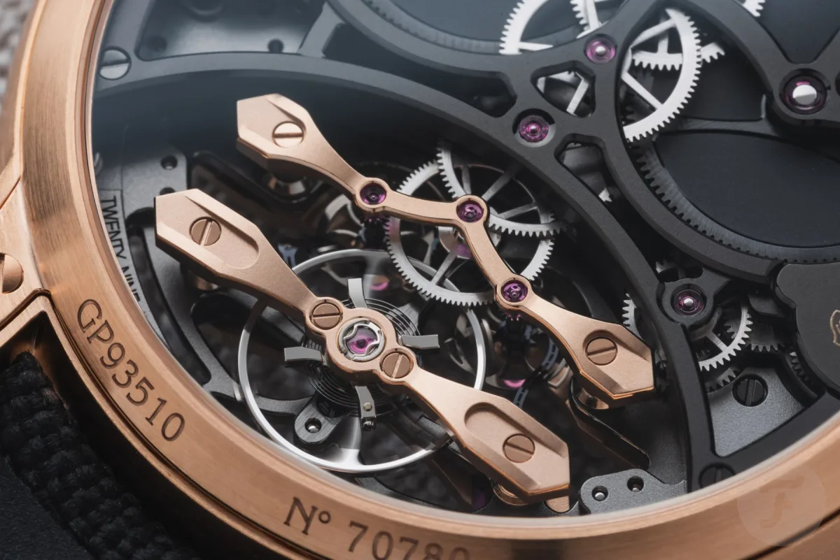 Silicon blade regulating energy flow in the Neo Constant Escapement