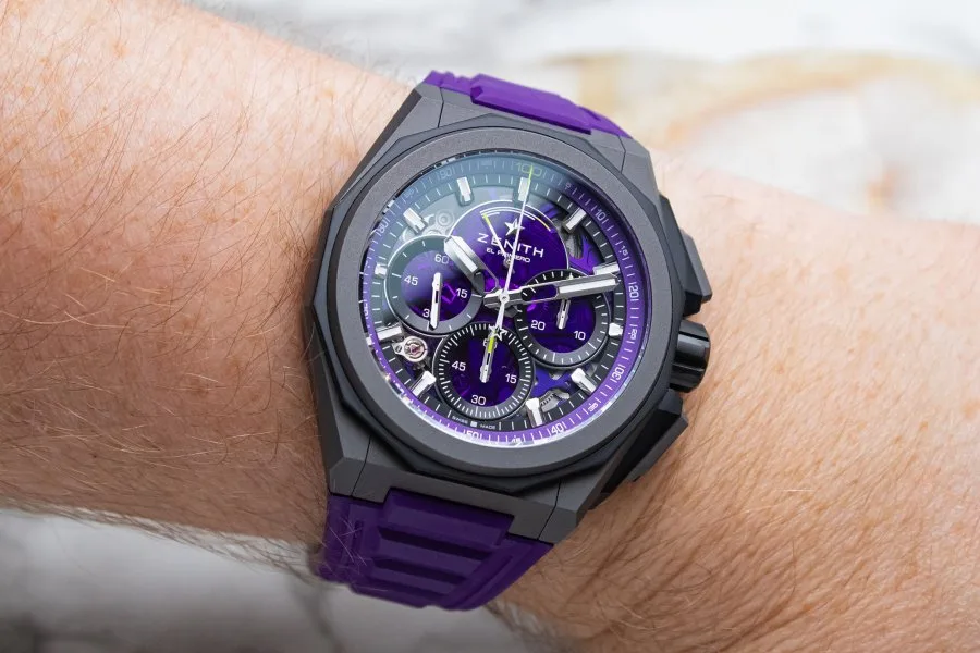 Zenith Defy Extreme Ultraviolet watch front view