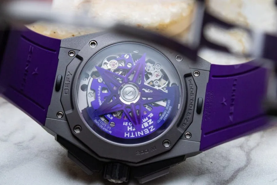 Zenith Defy Extreme Ultraviolet El Primero 9004 movement
