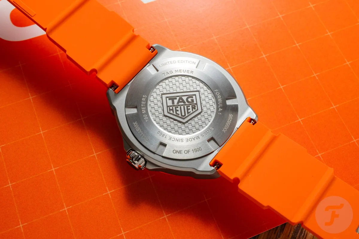 TAG Heuer Formula 1 Solargraph with opaline gray dial