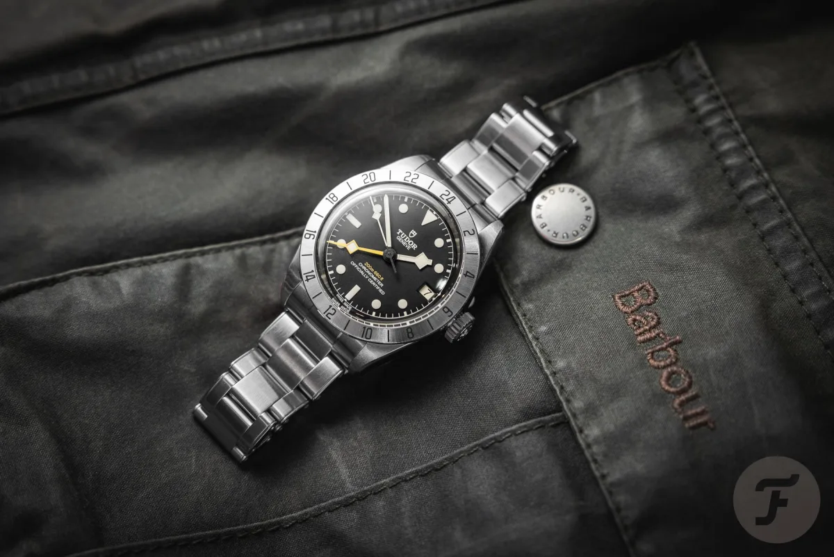 Tudor Black Bay Pro with snowflake hands