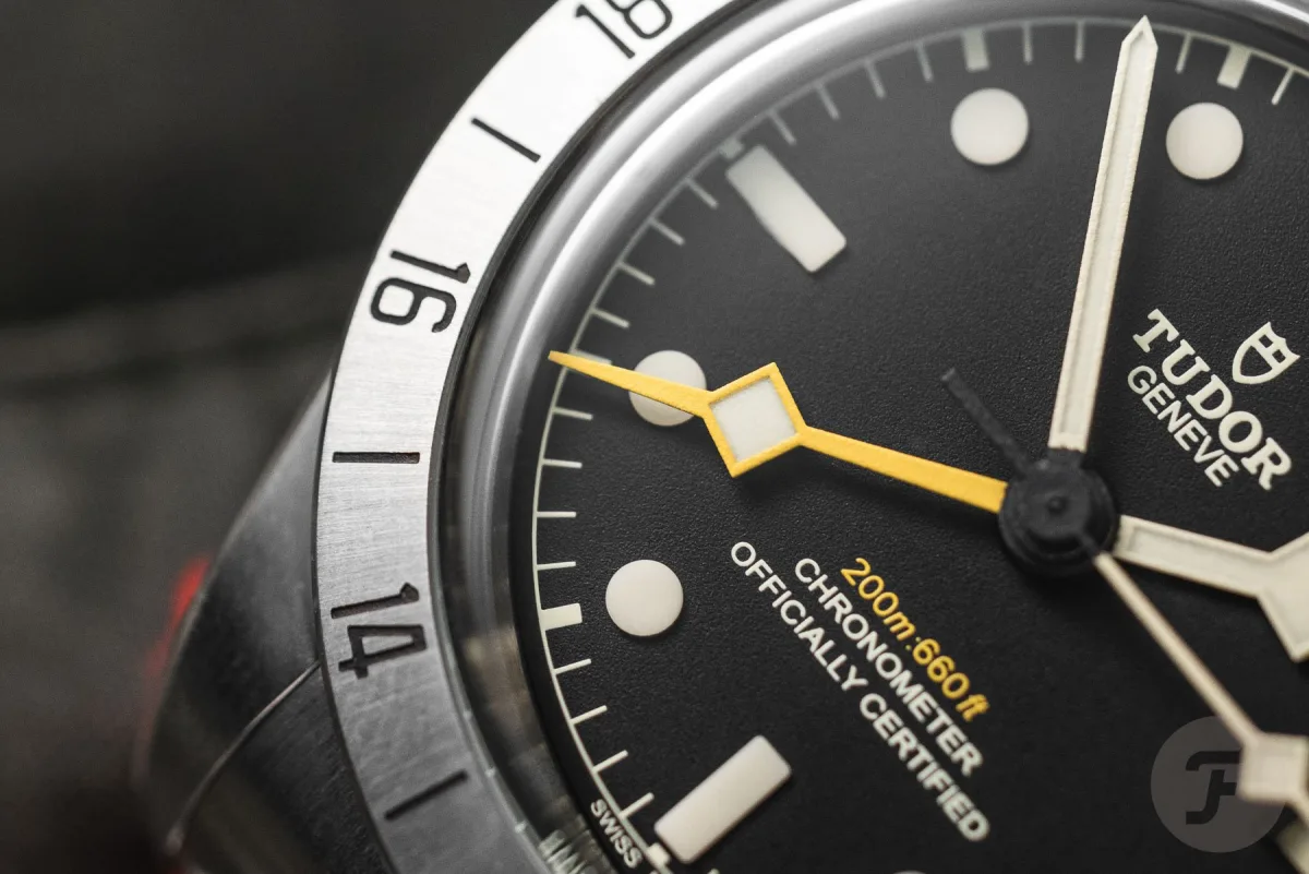 Tudor Black Bay Pro 24-hour hand detail