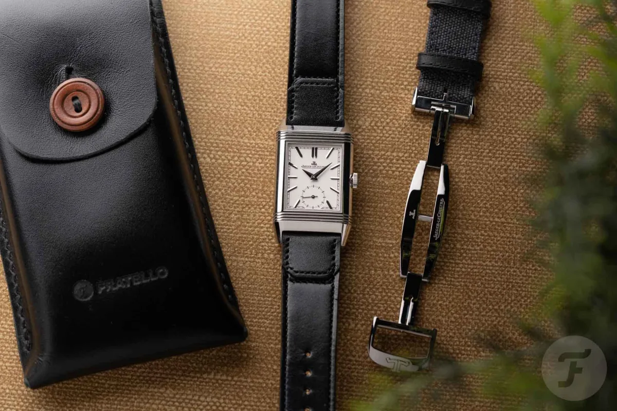 Close-up of Jaeger-LeCoultre Reverso Tribute
