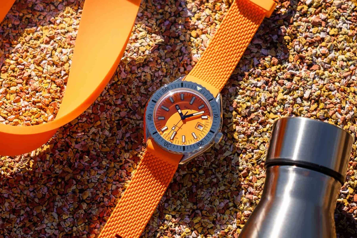 Doxa Sub 200 with orange dial