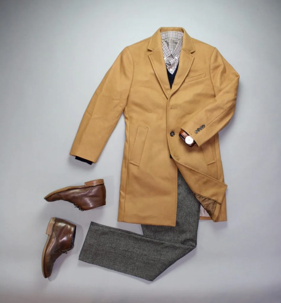 Business casual outfit with a watch