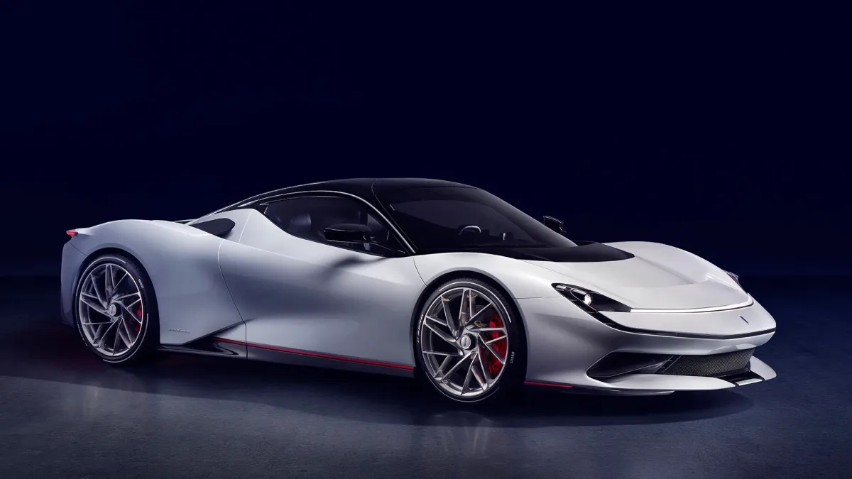 Pininfarina Battista electric hypercar front view