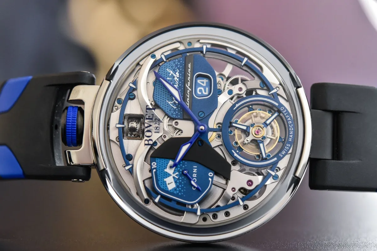 Bovet Battista Tourbillon watch case highlighting