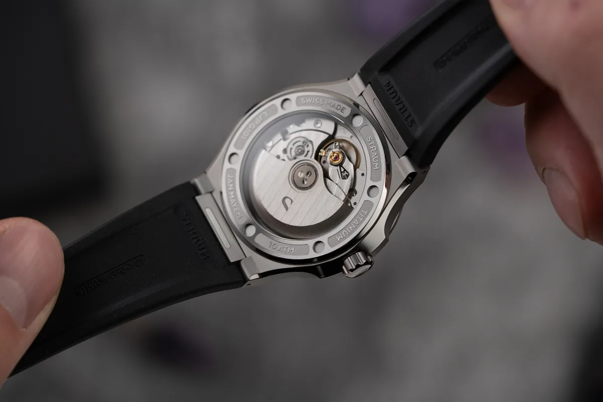 Straum Jan Mayen watch movement La Joux-Perret G101