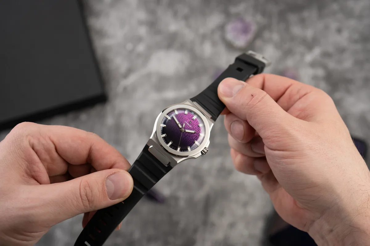 Straum Jan Mayen FKM rubber strap